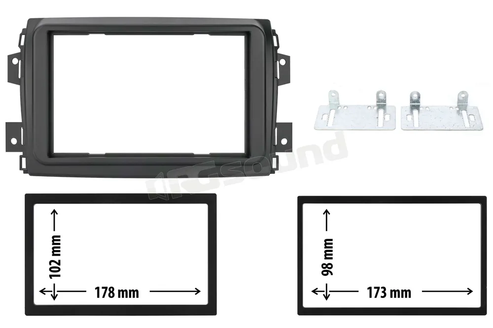 Phonocar 03778 kit 2 ISO per Fiat Ducato dal 2020 Installazione auto