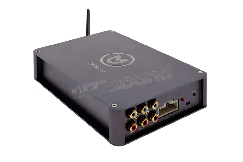 Macrom M-DSPA.402 Amplificatore 4 canali Plug & Play con DSP e streami