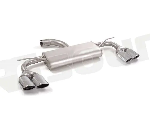 Ragazzon 50.0931.35 Posteriore inox sdoppiato con terminali ovali per�
