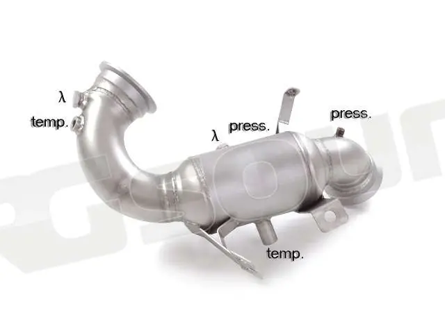 Ragazzon 54.0416.00 Catalizzatore metallico 200cpsi per Mercedes Mar
