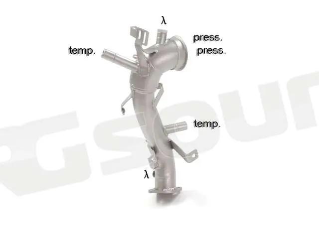 Ragazzon 55.0703.00 Tubo sostituzione catalizzatore per Alfa Romeo, Fi