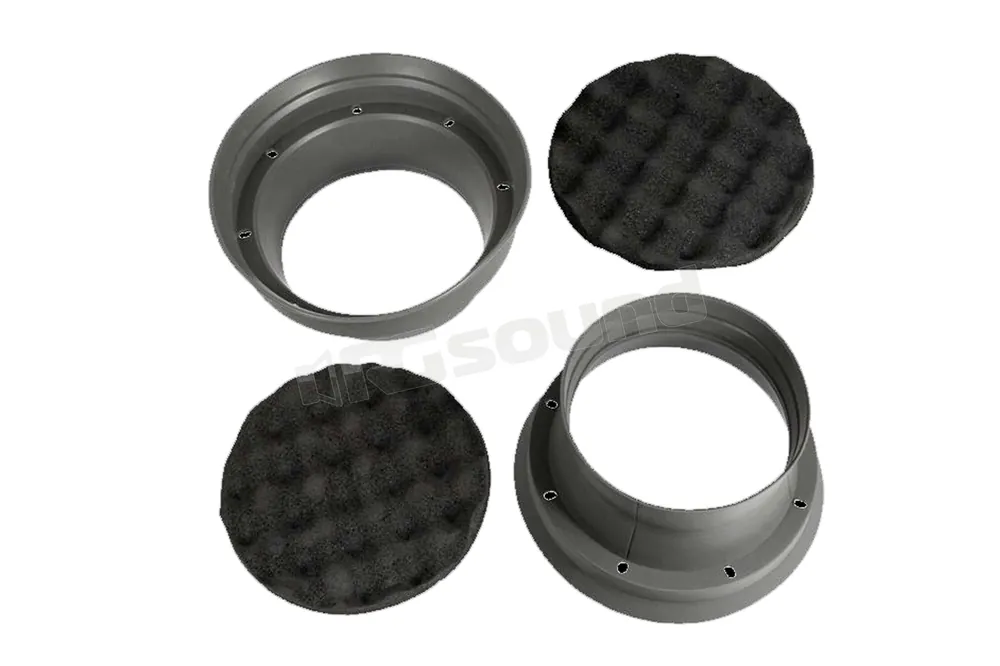 MUSWAY MSB130 Coppia di supporti 13cm in silicone Accessori altoparl