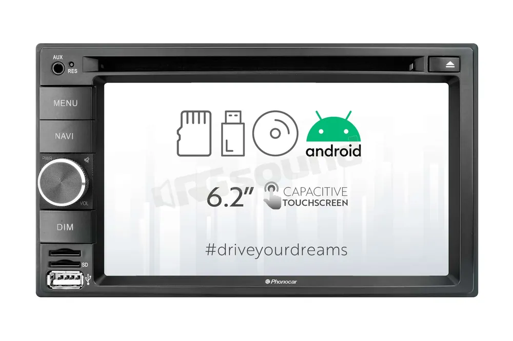 Phonocar VM031 Monitor auto 1 e 2 Din Car multimedia - Monitor auto