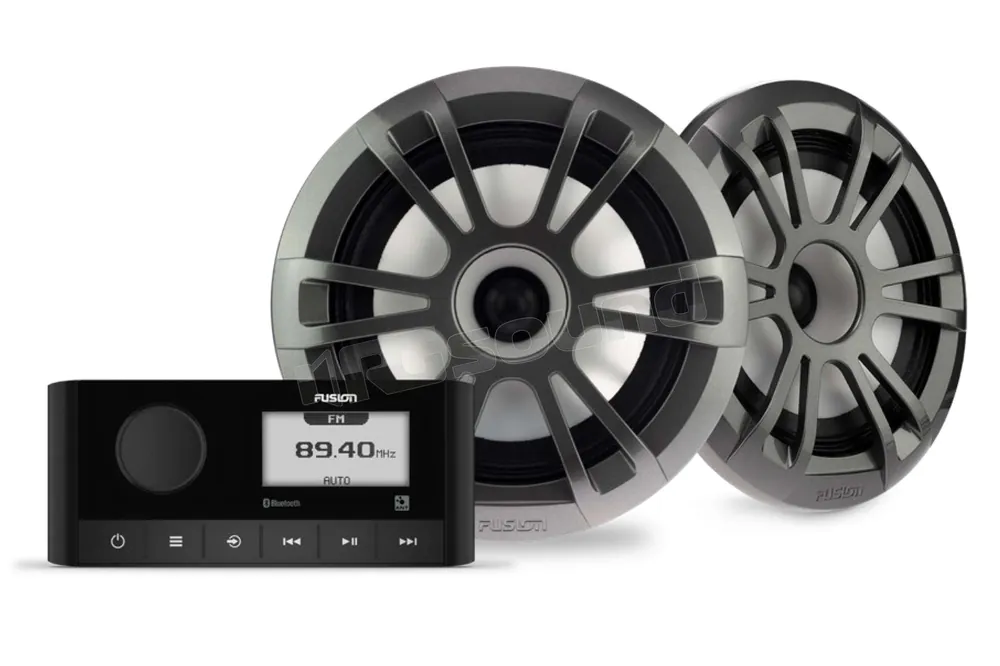 Fusion 010-02405-60 Kit nautico - MS-RA60 e Altoparlanti EL Sorgent