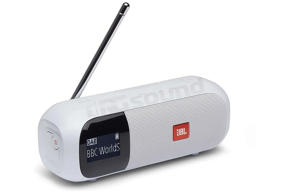 JBL Tuner 2 Speaker Bluetooth con Radio Digitale DAB - Bianca Diffu