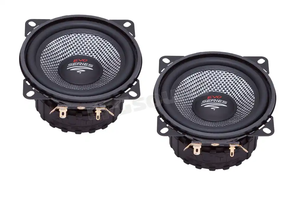 Audio System AS 100 EVO coppia di midrange 10cm, cono in fibra di vetr