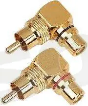Audio System Z-RCA EXT C curva 90° per RCA Cablaggi e accessori - A