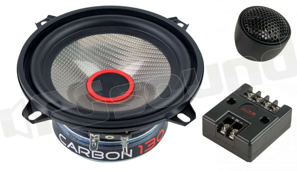 Audio System CARBON 130 kit 2 vie serie carbon 130mm Sistemi altopar