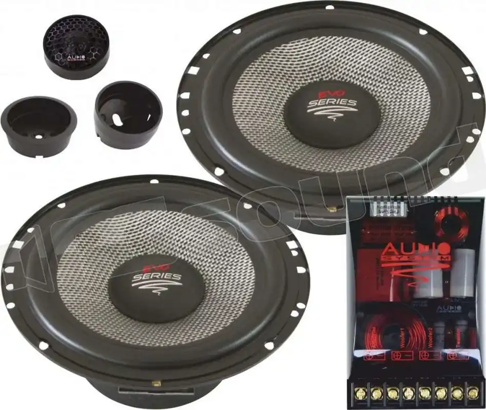 Audio System X 165-4 EVO 2 Kit 3 vie Easy serie X-ION Sistemi altop