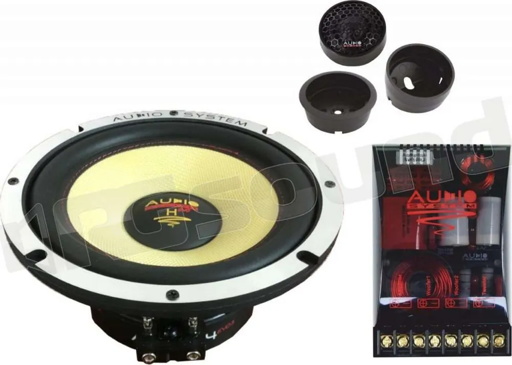 Audio System H 165 EVO 2 Kit 2 vie 165mm serie HELON Sistemi altopar