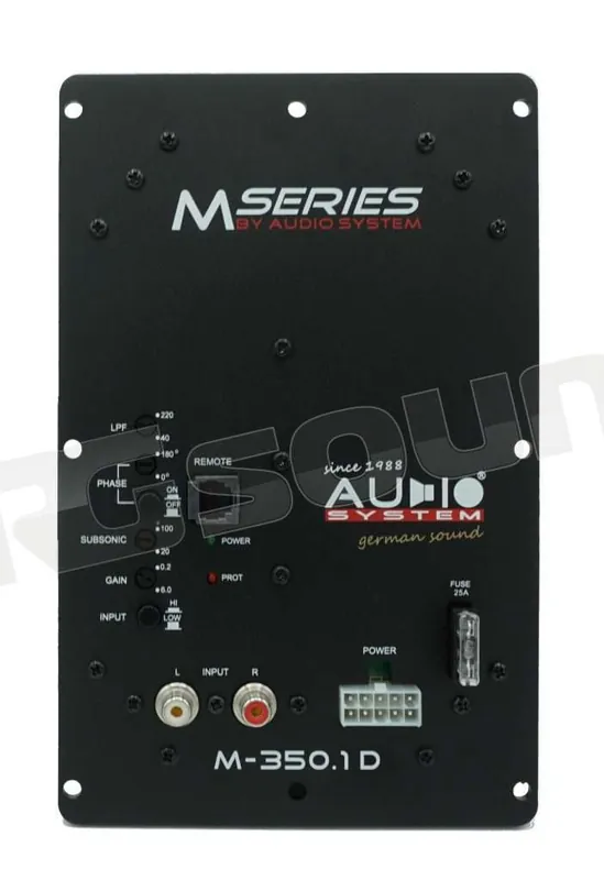 Audio System M-350.1 D amplificatore mono da incasso Amplificatori -