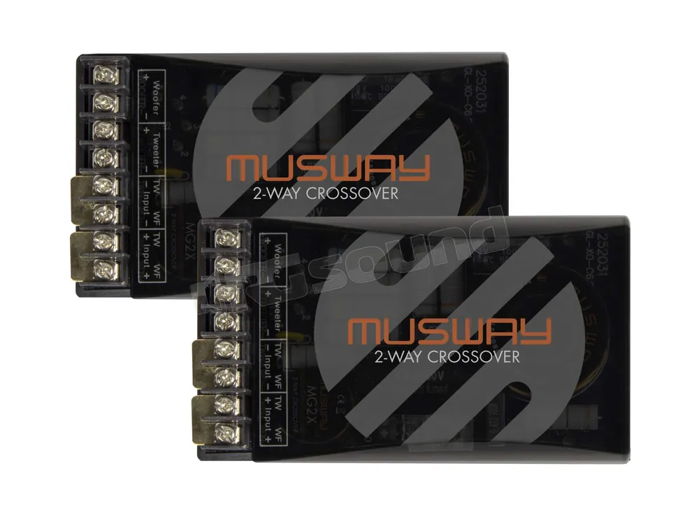 MUSWAY MG2X Crossover a 2 vie con attenuazione del livello del tweeter