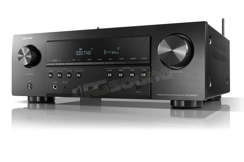 Denon AVC-S660H Amplificatore 8K con 5.2 canali da 135W e DTS Neo 6