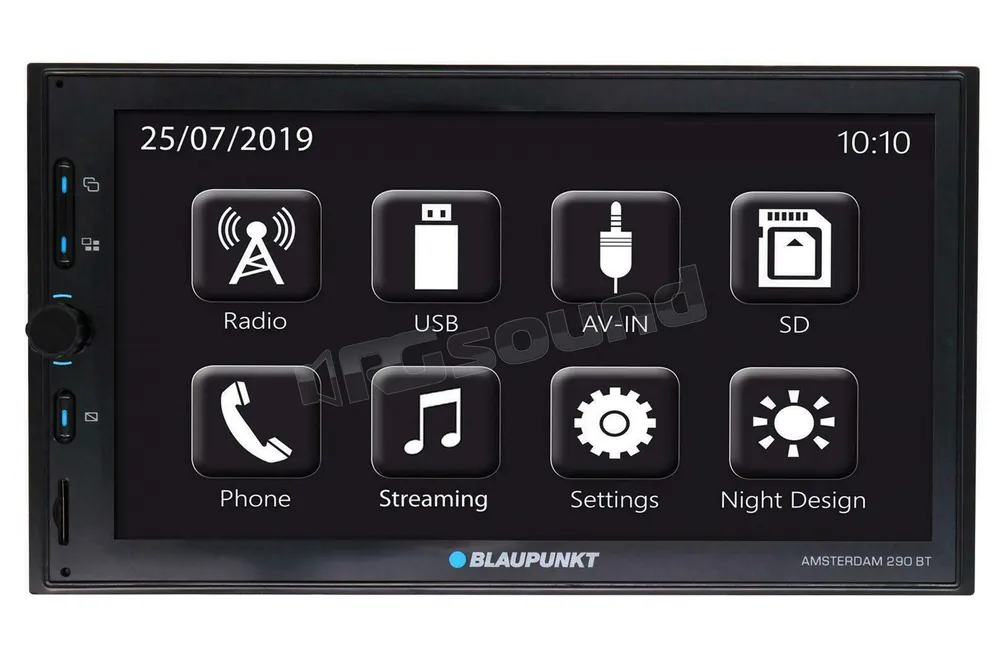 Blaupunkt AMSTERDAM 290 BT Monitor auto 1 e 2 Din Car multimedia -