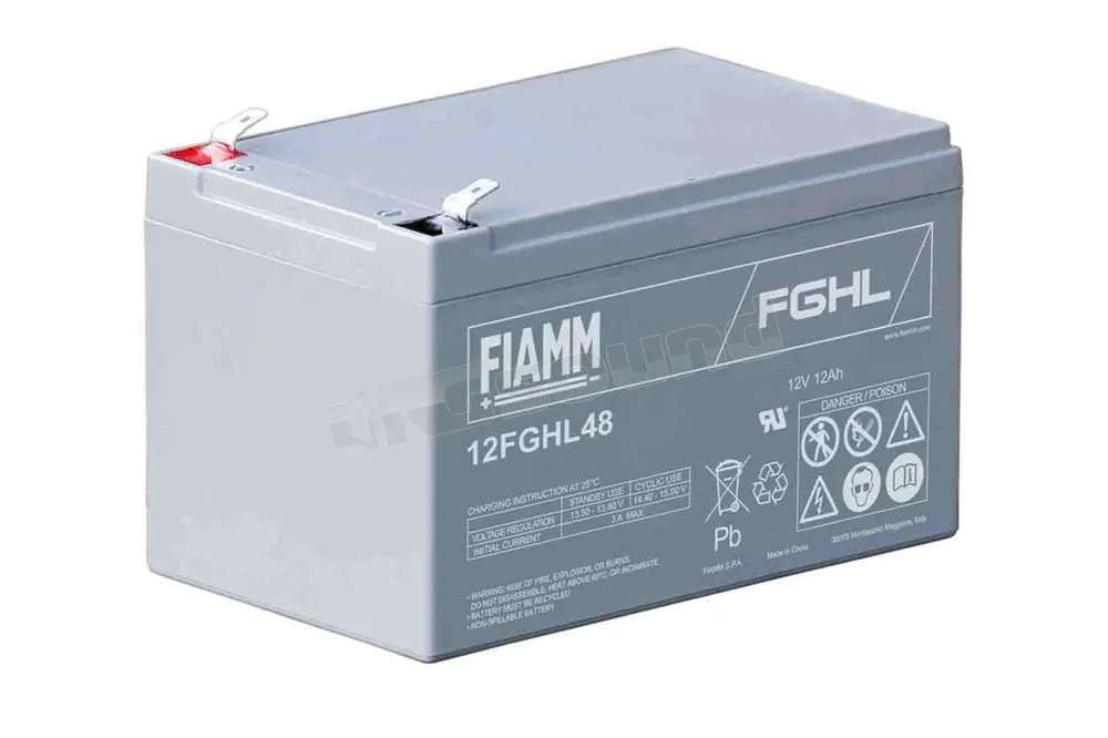 Fiamm 12FGHL48 confezione con 4 batterie Batterie per avviamento e s