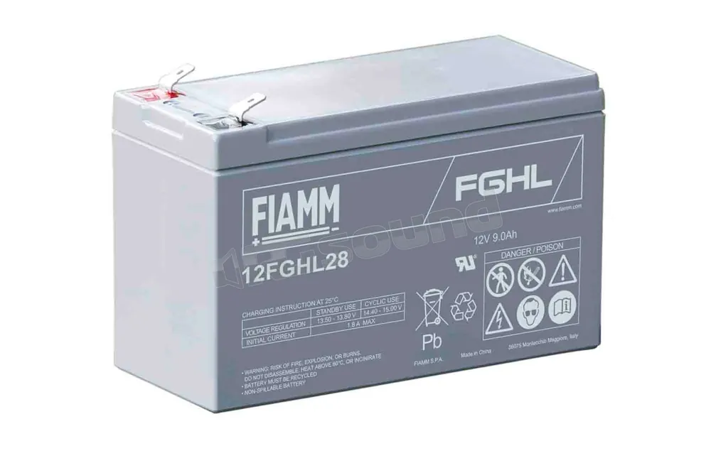 Fiamm 12FGHL28 confezione con 5 batterie Batterie per avviamento e s