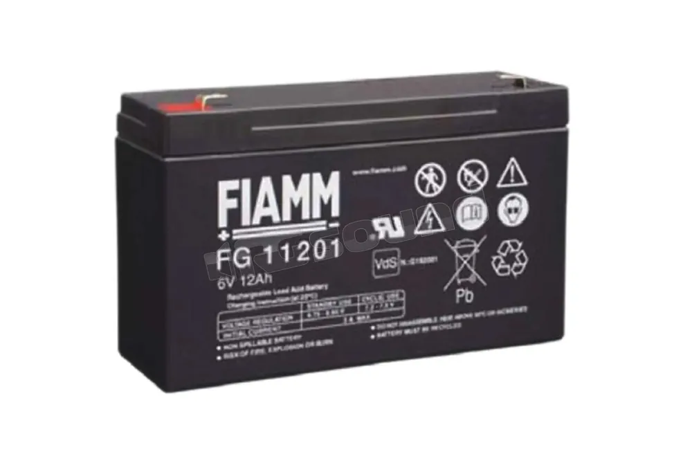 Fiamm FG11201 confezione con 10 batterie Batterie per avviamento e s