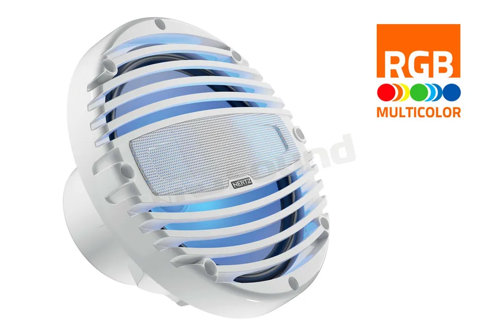 Hertz HMX 8-LD-TW Altoparlanti coassiali nautici 200mm con illuminazio