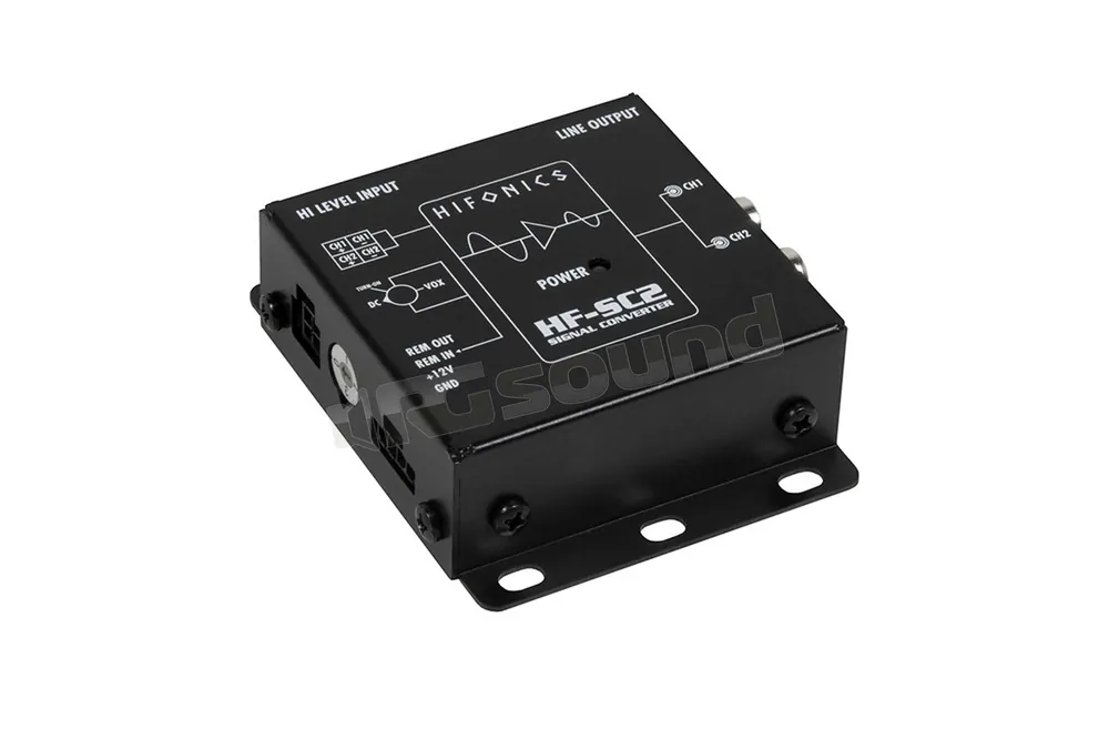 Hifonics HF-SC2 convertitore da alto a basso livello a 2 canali Ampl