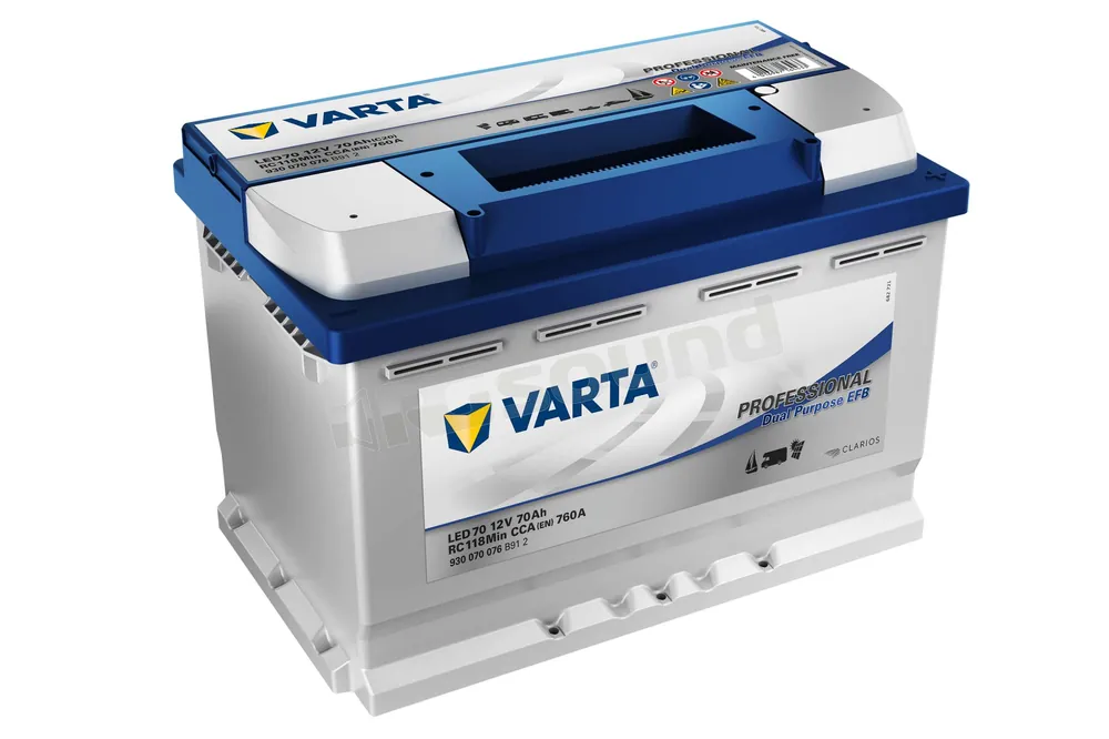 Varta LED70 930 070 076 Batterie per avviamento e servizi - Batterie