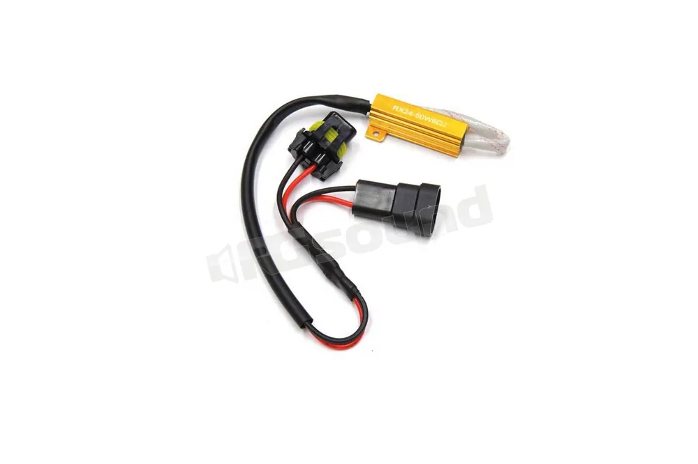 BlackLight HID-50 COPPIA DI RESISTENZE SPEGNISPIE CON PLUG XENON Ill