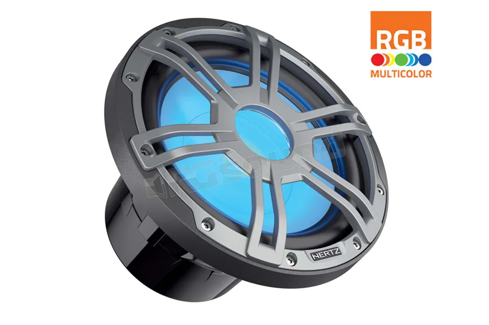 Hertz HMS 10 S-LD-G Sub nautico 250 mm con illuminazione Led Altopar