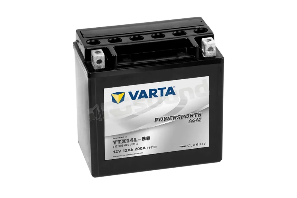 Varta TX14L-BS 512905020 Batterie per moto e scooter - Batterie GEL