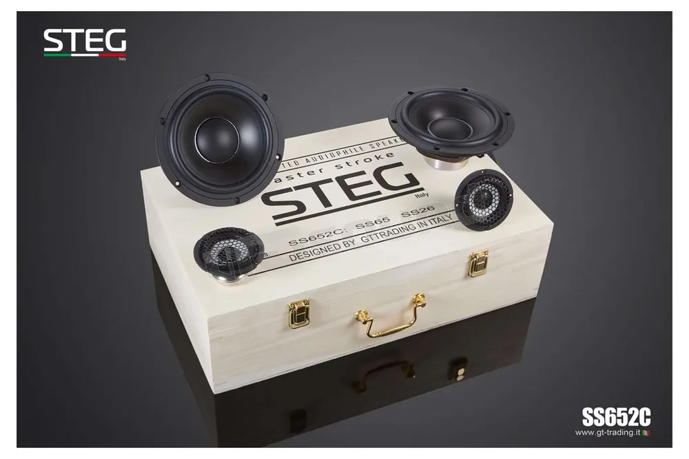 Steg SS-652C kit 2 vie con woofer 165mm e medio full-range 66mm Sist