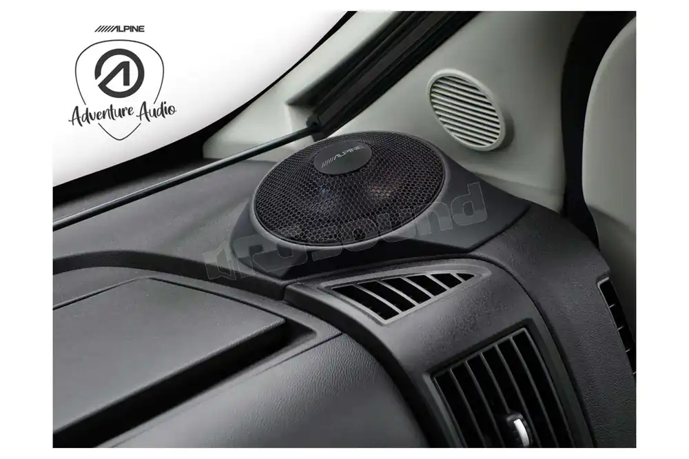 Alpine SPC-R100-DU Altoparlanti radiali per cruscotto Fiat Ducato, Cit