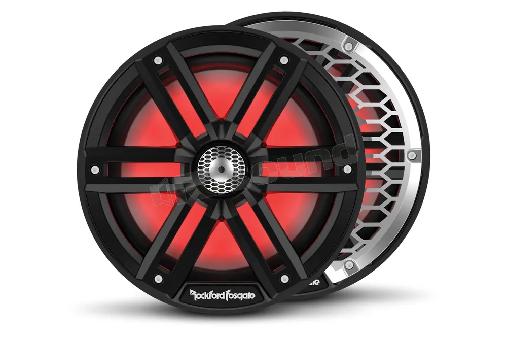 Rockford Fosgate M2-8B coppia di altoparlanti marini 20cm illuminati L