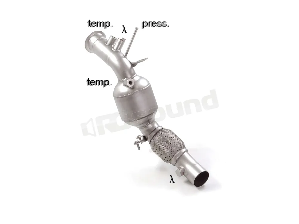 Ragazzon 54.0328.01 Catalizzatore e tubo sostituzione filtro antipart