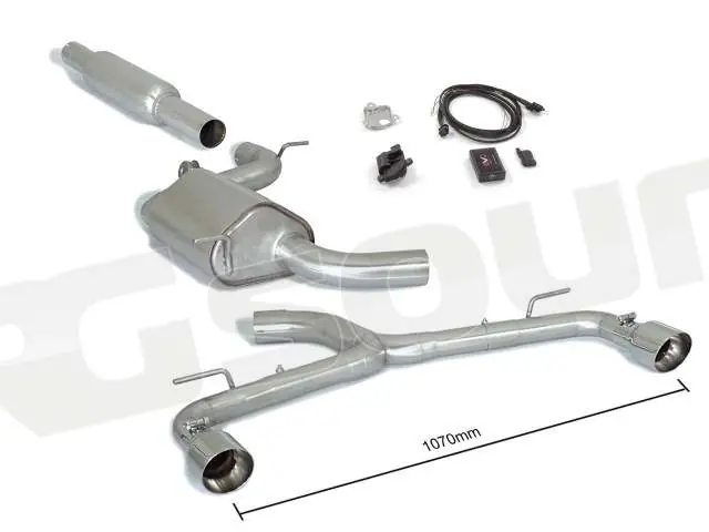 Ragazzon 50.0824.61 Centrale anteriore + Centrale + Tubo posteriore s