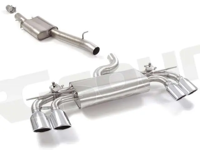 Ragazzon 50.0571.35 Centrale + Posteriore inox sdoppiato con terminali
