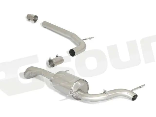 Ragazzon 50.0586.02 Tubo centrale senza silenziatore inox + Posterio