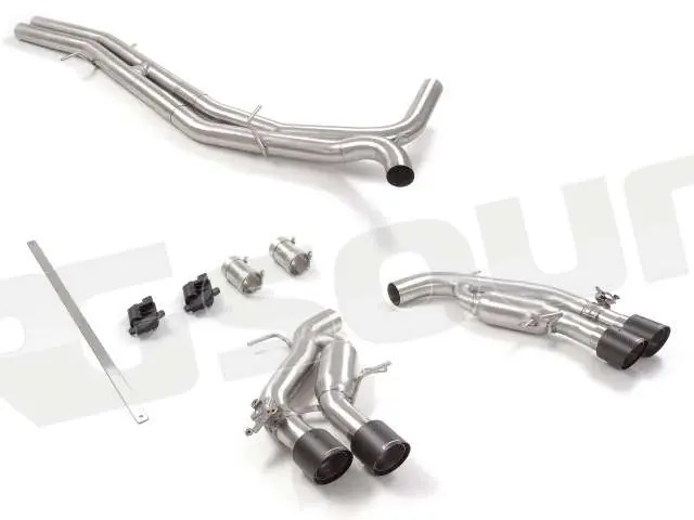 Ragazzon 50.0904.84 Tubo centrale senza silenziatore inox + Posteriore
