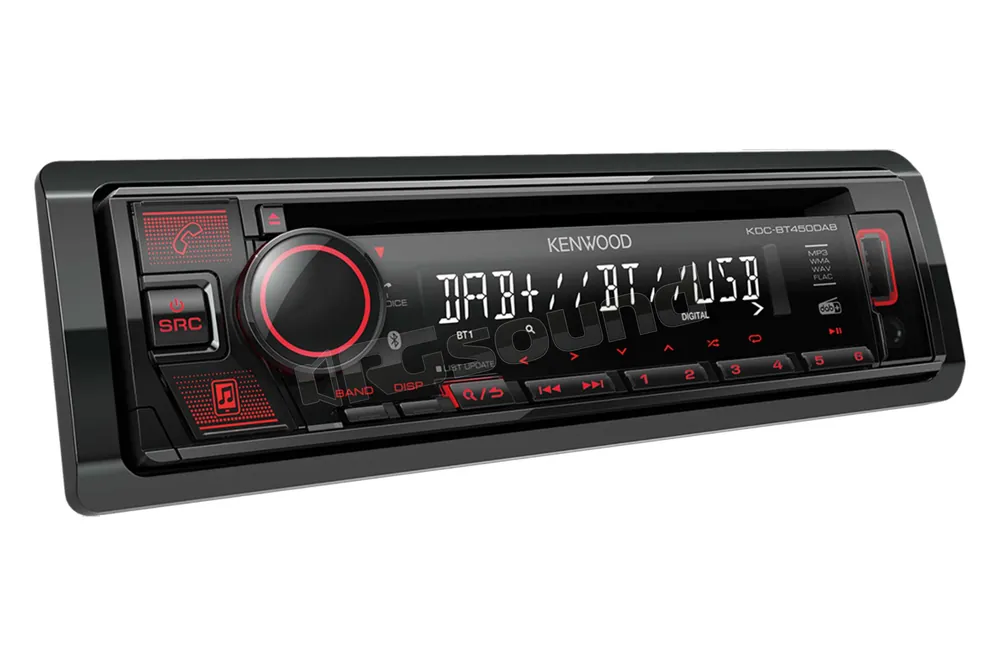 Kenwood KDC-BT450DAB lettore CD, USB, Bluetooth e DAB+ antenna DAB inc
