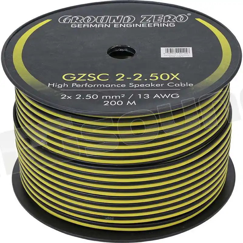 Ground Zero GZSC 2-2.50X cavo 2x 2,5mm² / 13 AWG per altoparlanti - b