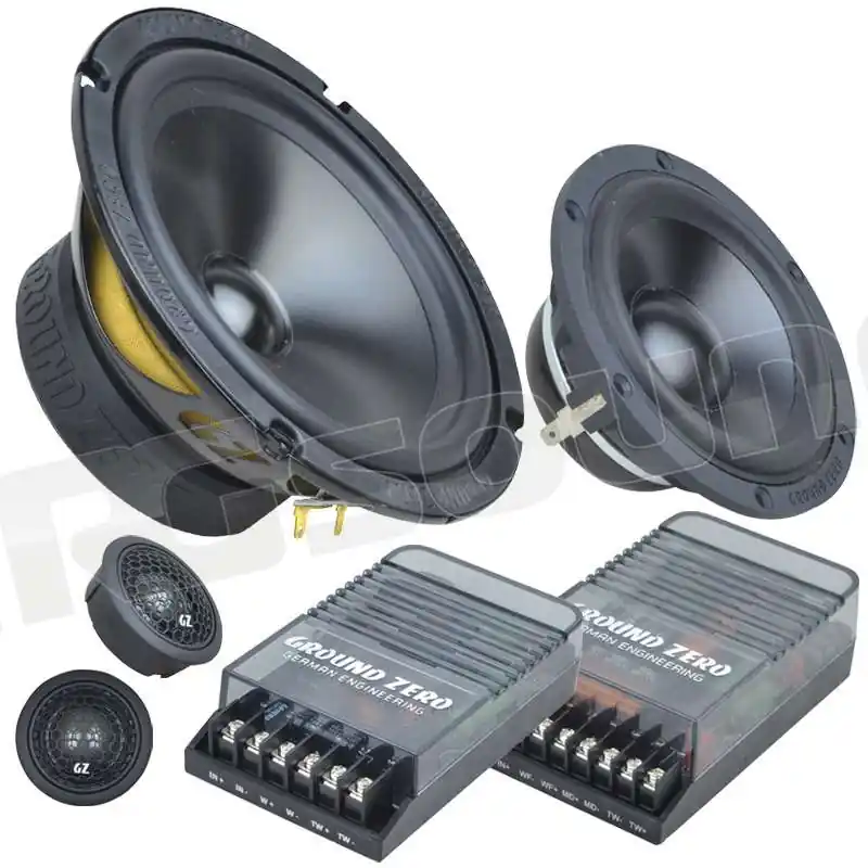 Ground Zero GZRC 165.3SQ sistema altoparlanti Sound Quality a 3 vie co