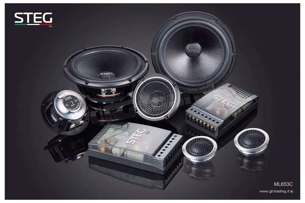 Steg ML653C sistema a 3 vie 165 mm Sistemi altoparlanti - Kit altopa