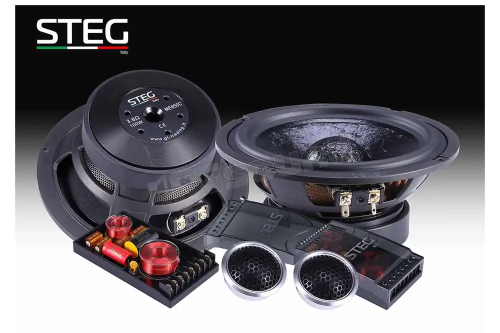 Steg ME 650CII Sistema di altoparlanti a 2 vie SQ con woofer 165 mm