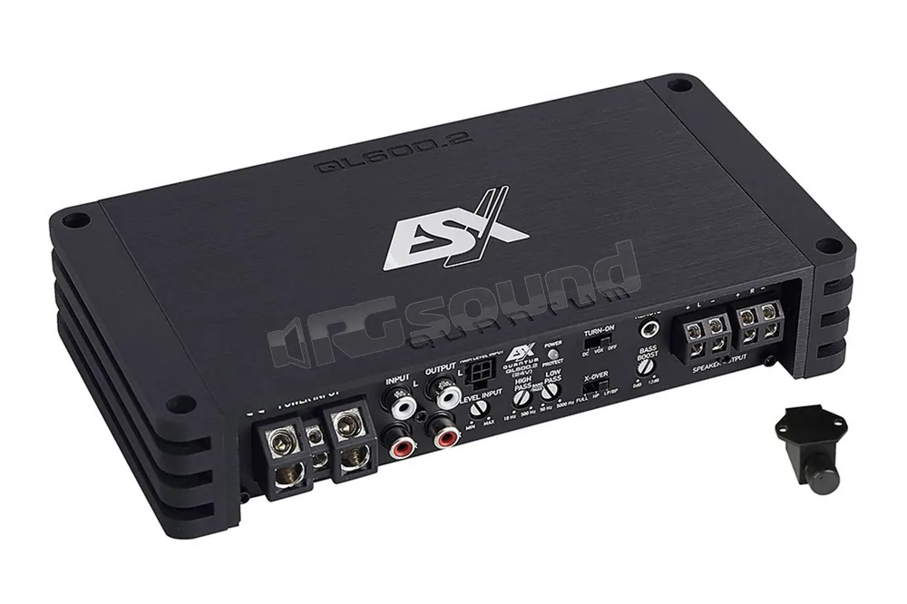 ESX QL600.2-24V amplificatore digitale a 2 canali in classe D Amplif