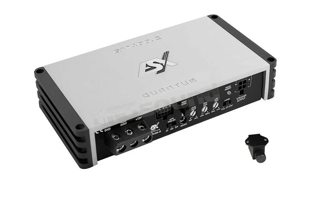 ESX QM400.2 Mini amplificatore digitale a 2 canali in classe D Ampli