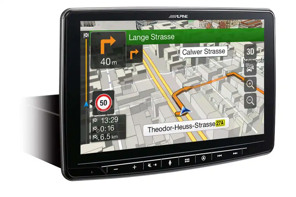 Alpine INE-F904JC monitor 9‘‘ con navigazione, DAB+, Apple CarPlay, An