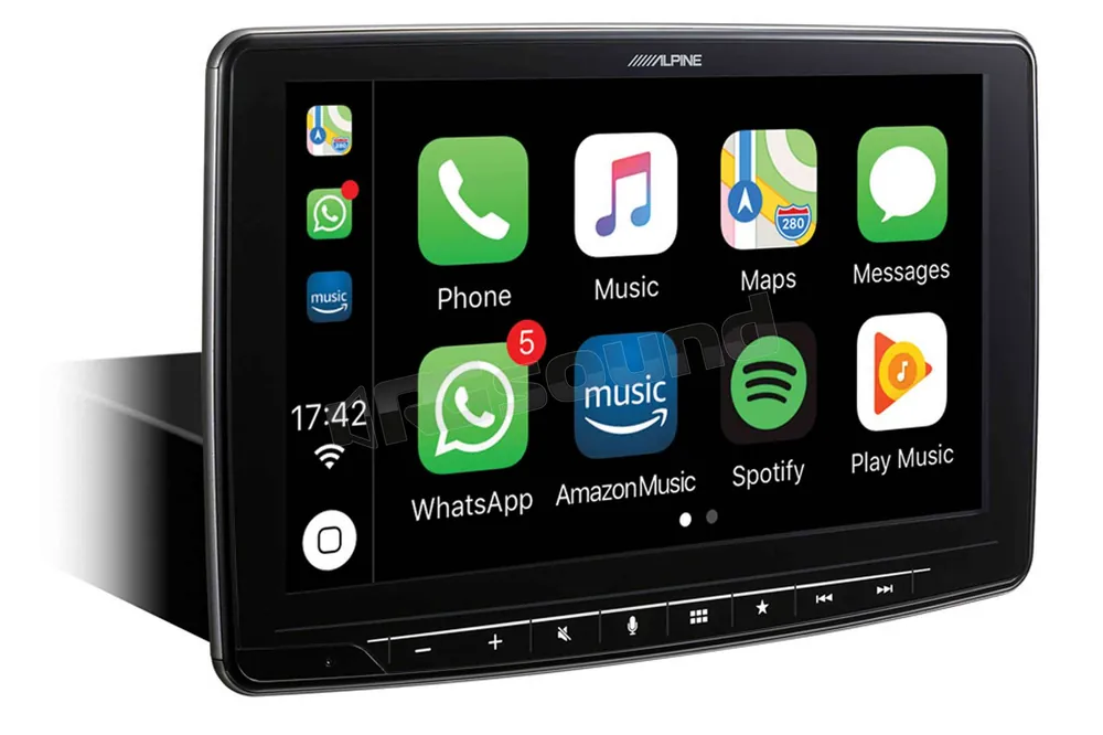 Alpine ILX-F903-208 Monitor Halo9 con Apple CarPlay e Android Auto per