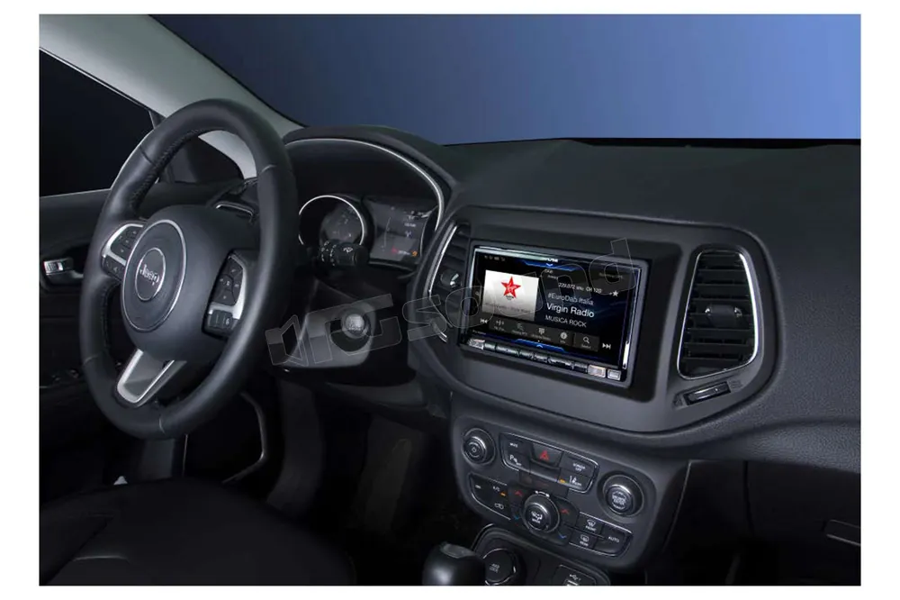 Alpine iLX-702JC sorgente multimediale 7‘‘ per Jeep Compass dopo il 20