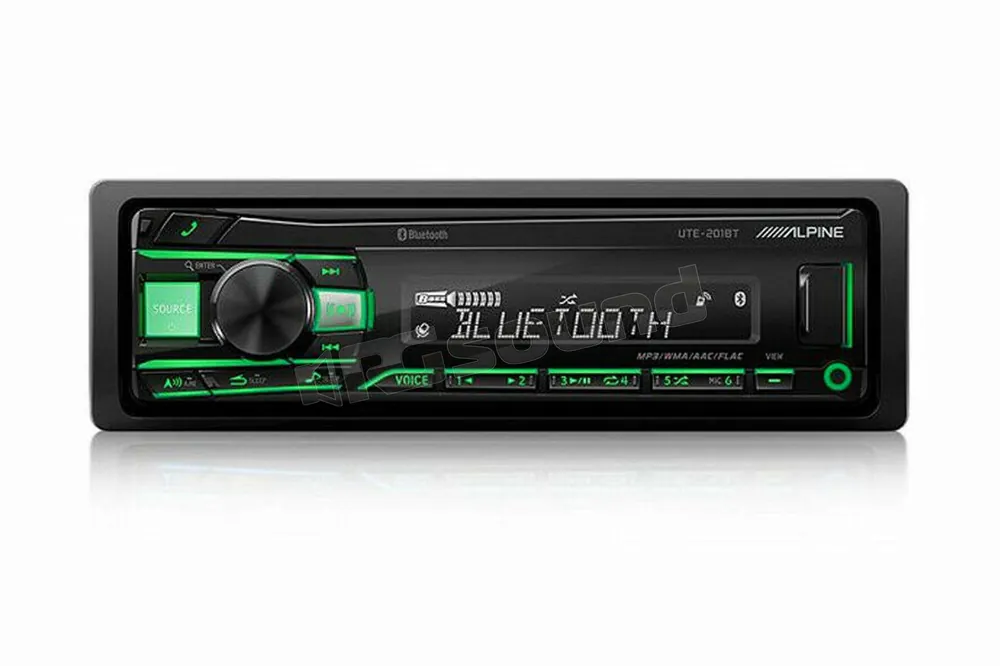 Alpine UTE-201BT autoradio con USB e Bluetooth, consigliata per veicol