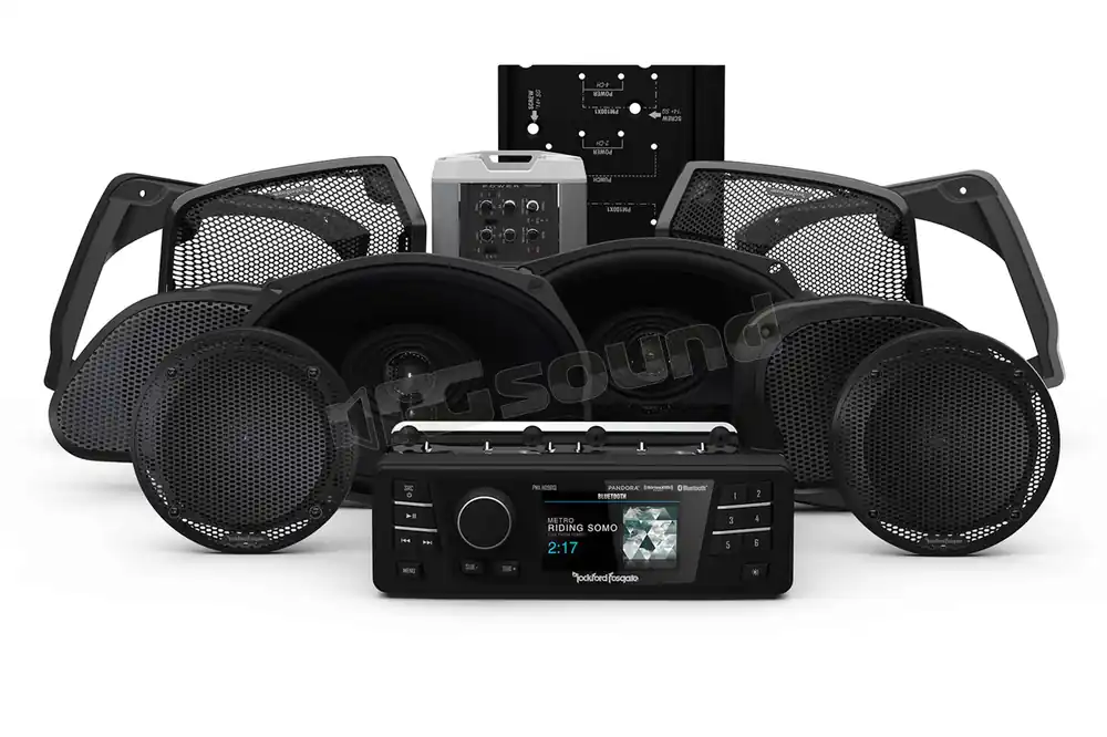 Rockford Fosgate HD9813RGU-STAGE3 Kit 6 altoparlanti, sorgente, amplif
