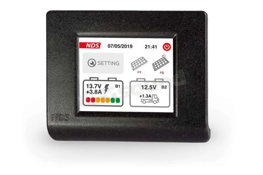 NDS Energy DT002 display touch screen per SC320 e SC350 MPPT verifica