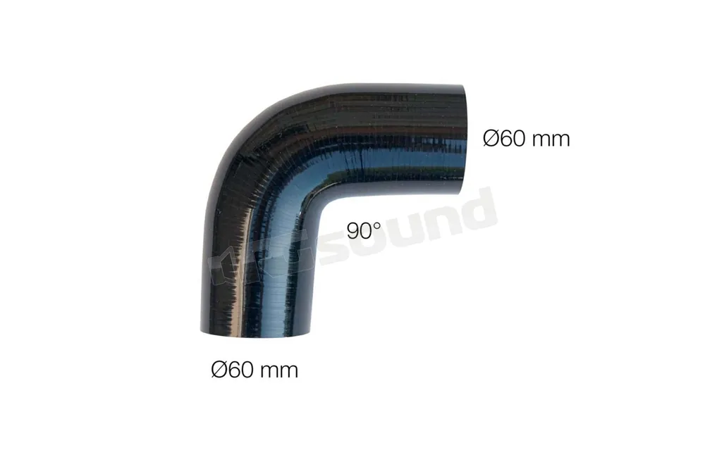Simoni Racing 9012 curva 90° 60mm in silicone Performance - Prepara
