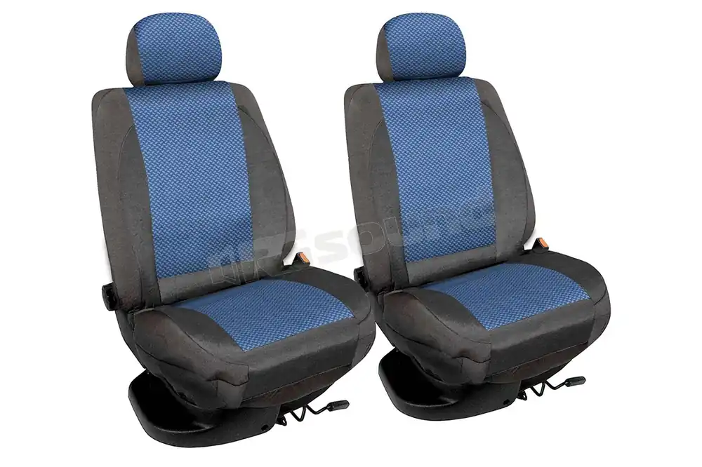 Simoni Racing CSRB coprisedili Type K blu in tessuto jaquard e cotone